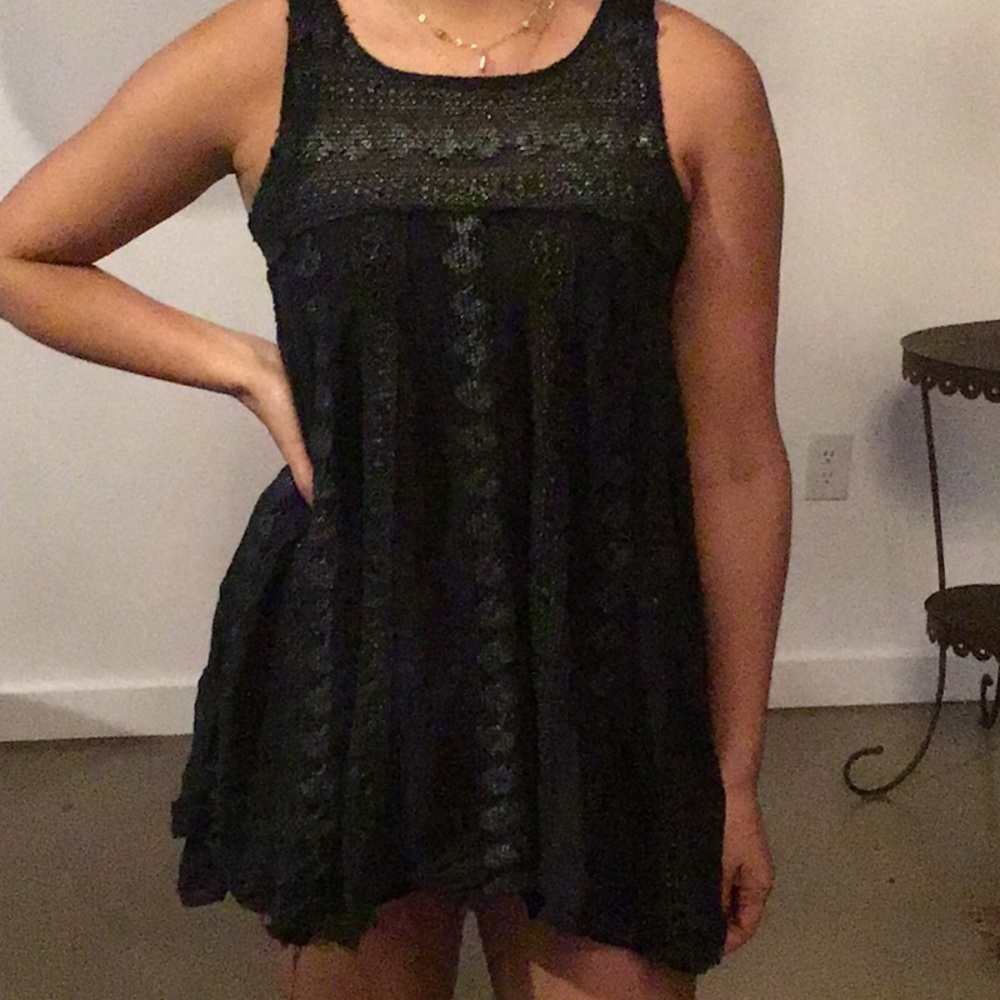 Free people embroidery tunic